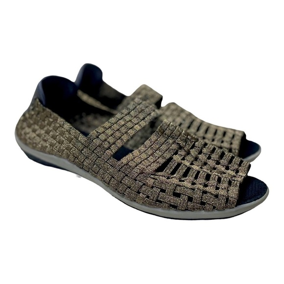 Corkys Metallic Float Lightweight Stretchy Sandals - Picture 1 of 9